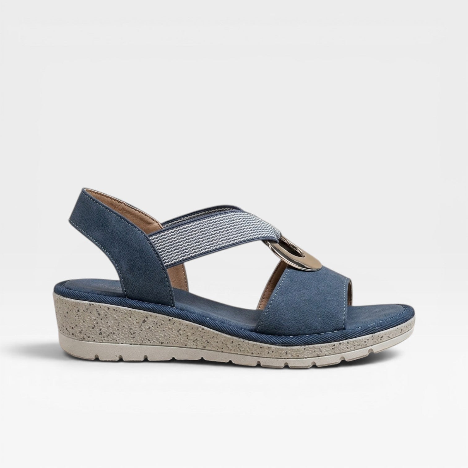 Women's Boho Summer Sandals – Toe Loop Comfortable Slingback Style