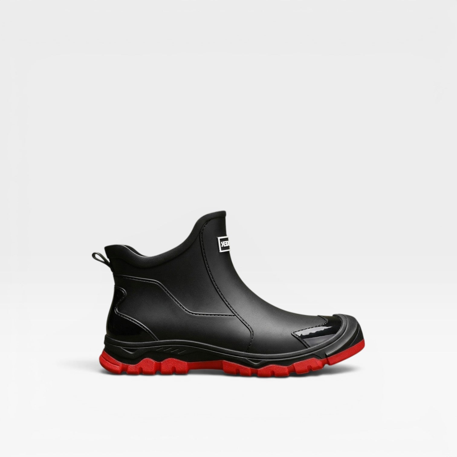 Men's Waterproof Slip On Boots – Ankle High Rugged Sole for Outdoor Wear