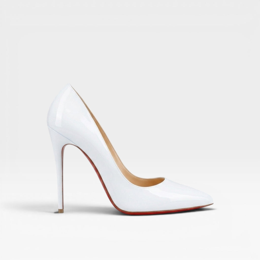 Women's Patent Pointed Toe Court Shoes – Classic Stiletto Heels for Occasions