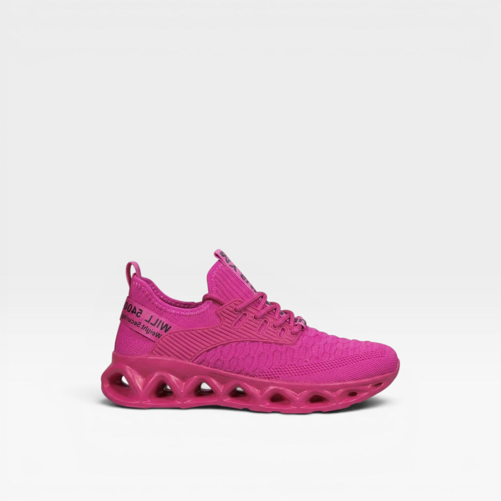 Women's Comfort Sneakers – Cushioned Lace Up Athletic Trainers for Everyday Wear