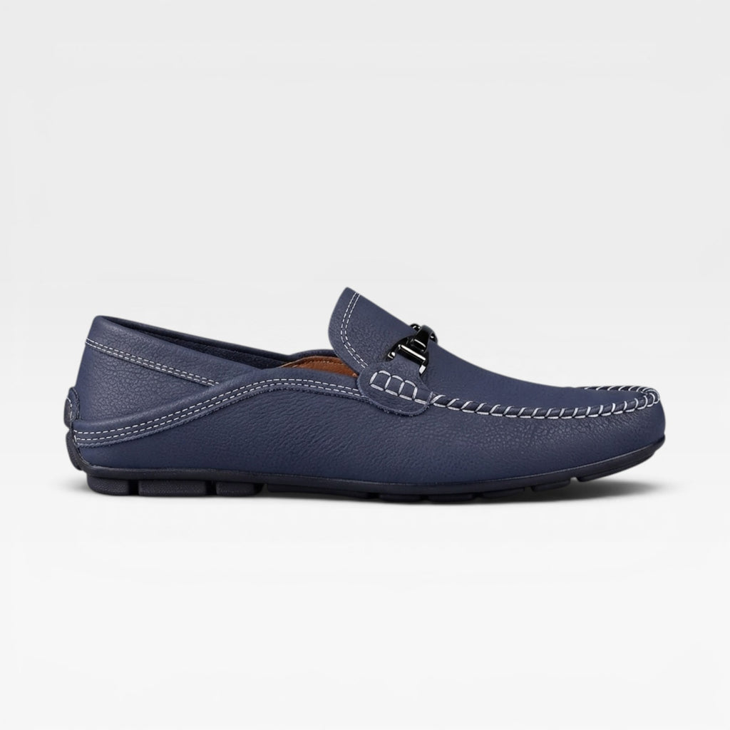 Mocassins en cuir souple pour hommes – Chaussures classiques, faciles à enfiler et raffinées pour tous les jours