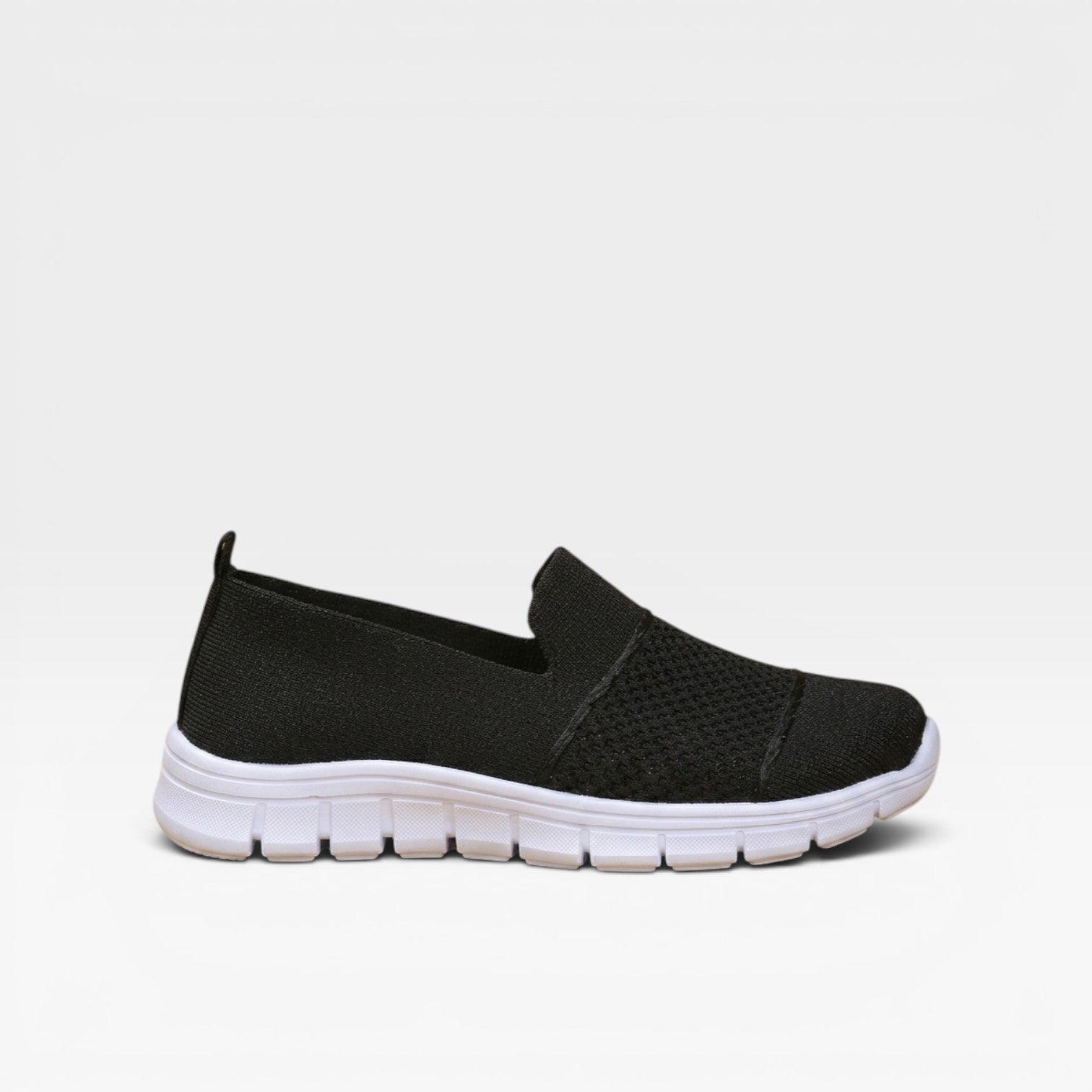 Women's Breathable Knit Slip On Sneakers – Lightweight Comfort Trainers