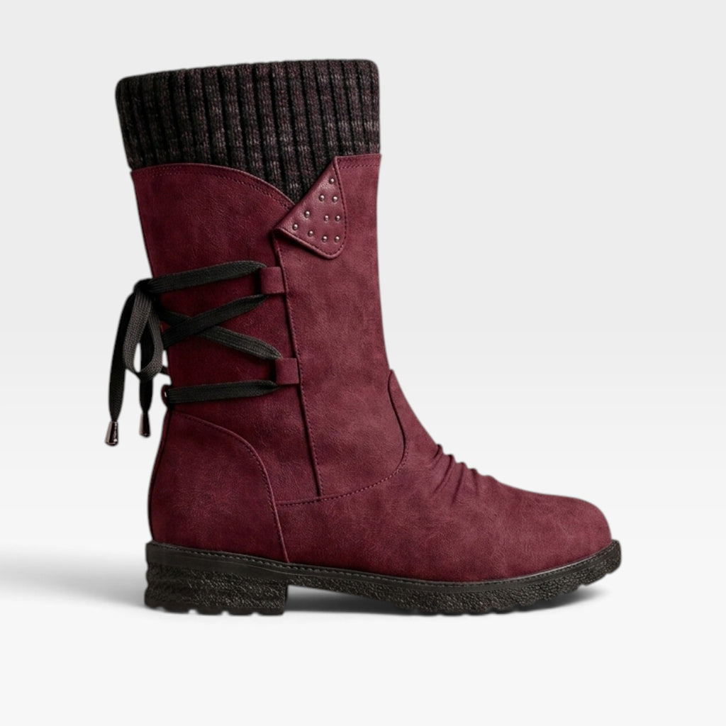 Bottes d’hiver pour femme doublées en polaire