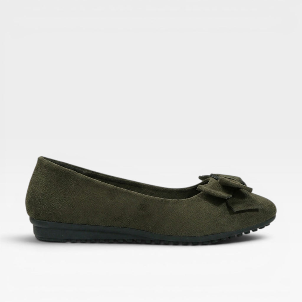 Women’s Comfortable Ballet Flats – Soft Slip-On Bow Flats for Everyday Wear