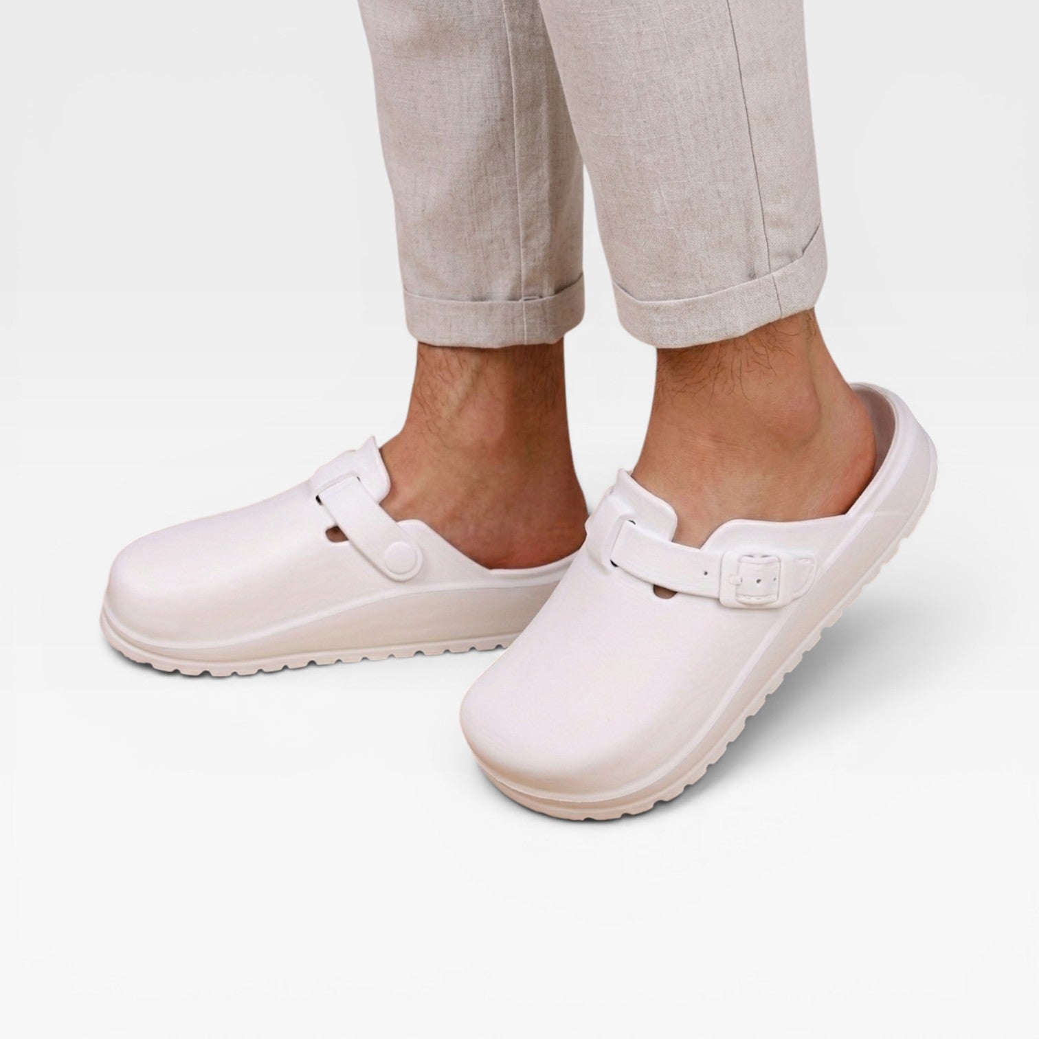 Men's Slip On Summer Clogs – Lightweight EVA Waterproof Casual Comfort