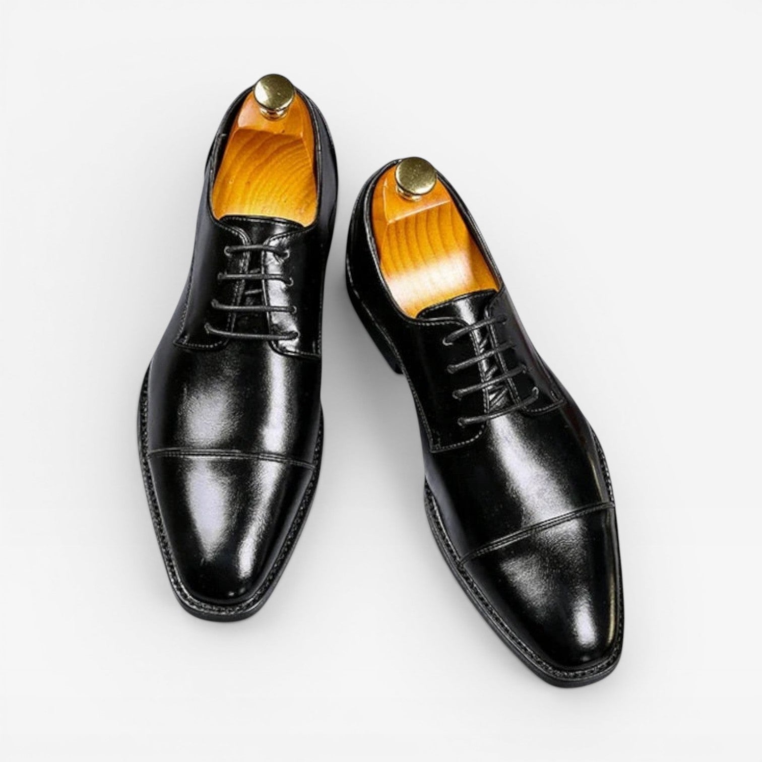 Men’s Classic Oxford Shoes – Leather Dress Shoes for Business & Wedding
