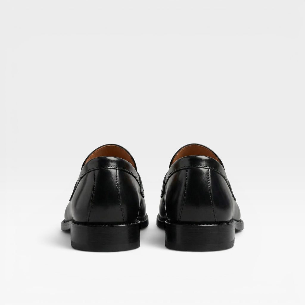 Men's Classic Penny Loafers – Leather Slip On Shoes for Everyday and Business Wear