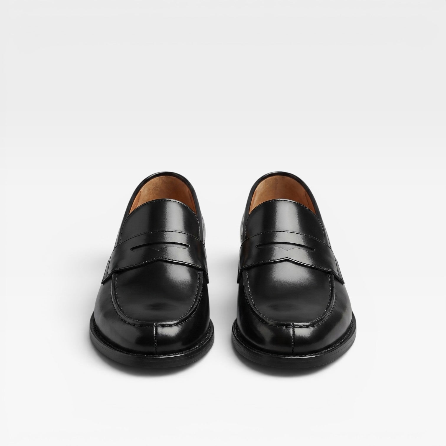 Men's Classic Penny Loafers – Leather Slip On Shoes for Everyday and Business Wear