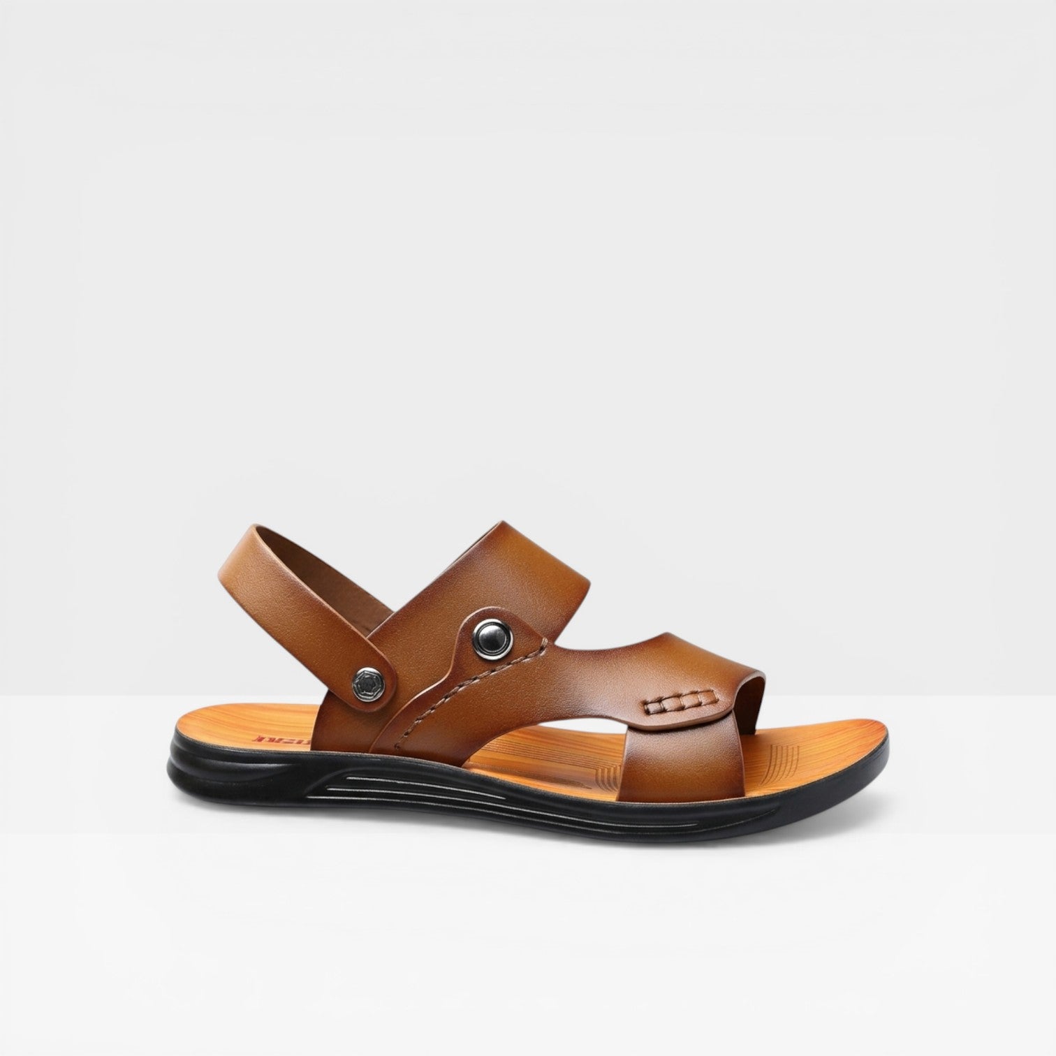Men’s Classic Leather Sandals for Warm Weather