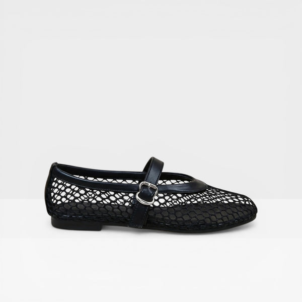 MIESROHEミースロエ　ＢＡＬＬＥＴ　ＦＬＡＴ　ＳＨＯＥＳ Women's Breathable Mesh Ballet Flats for Summer – Loren Amor