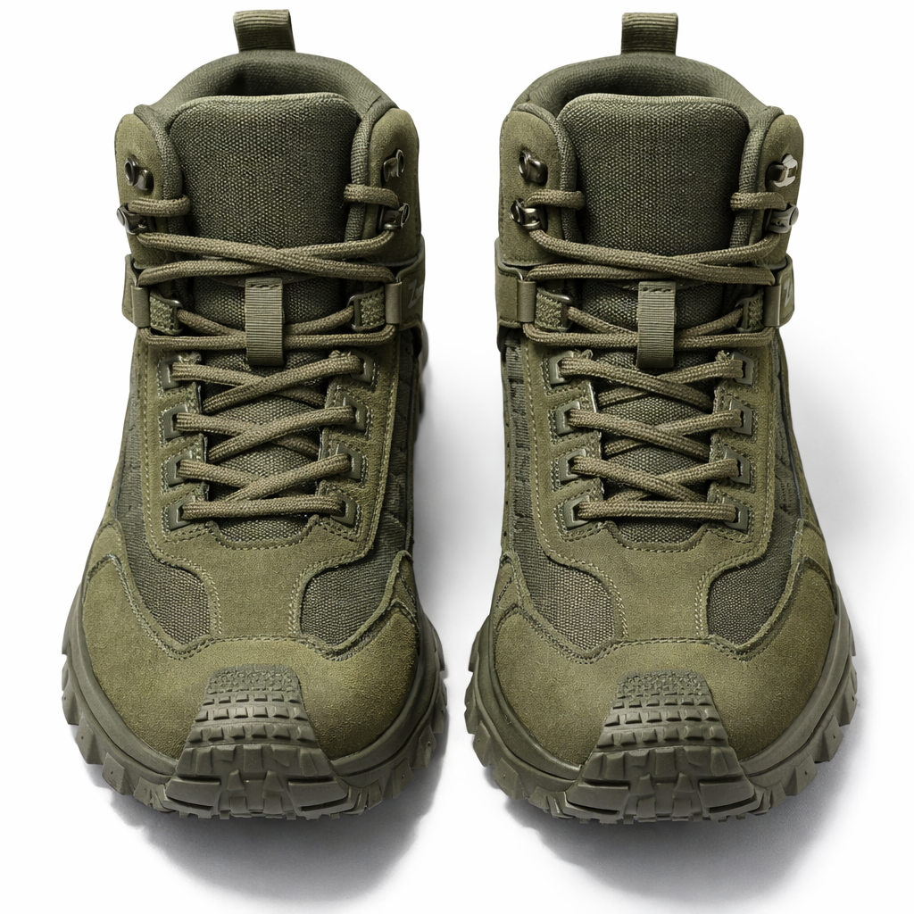 Men's Leather Lightweight Walking Shoes
