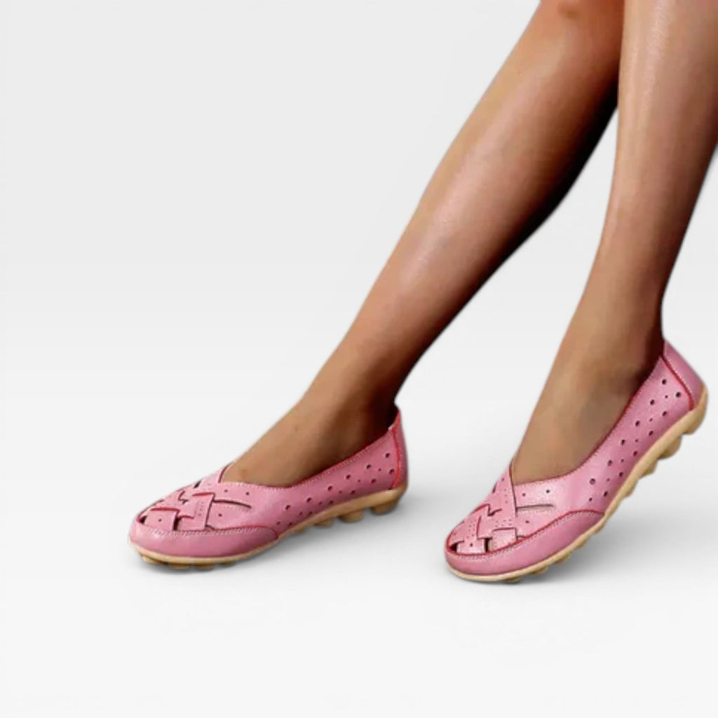 Women’s Breathable Slip-On Loafers – Lightweight Comfort Walking Flats