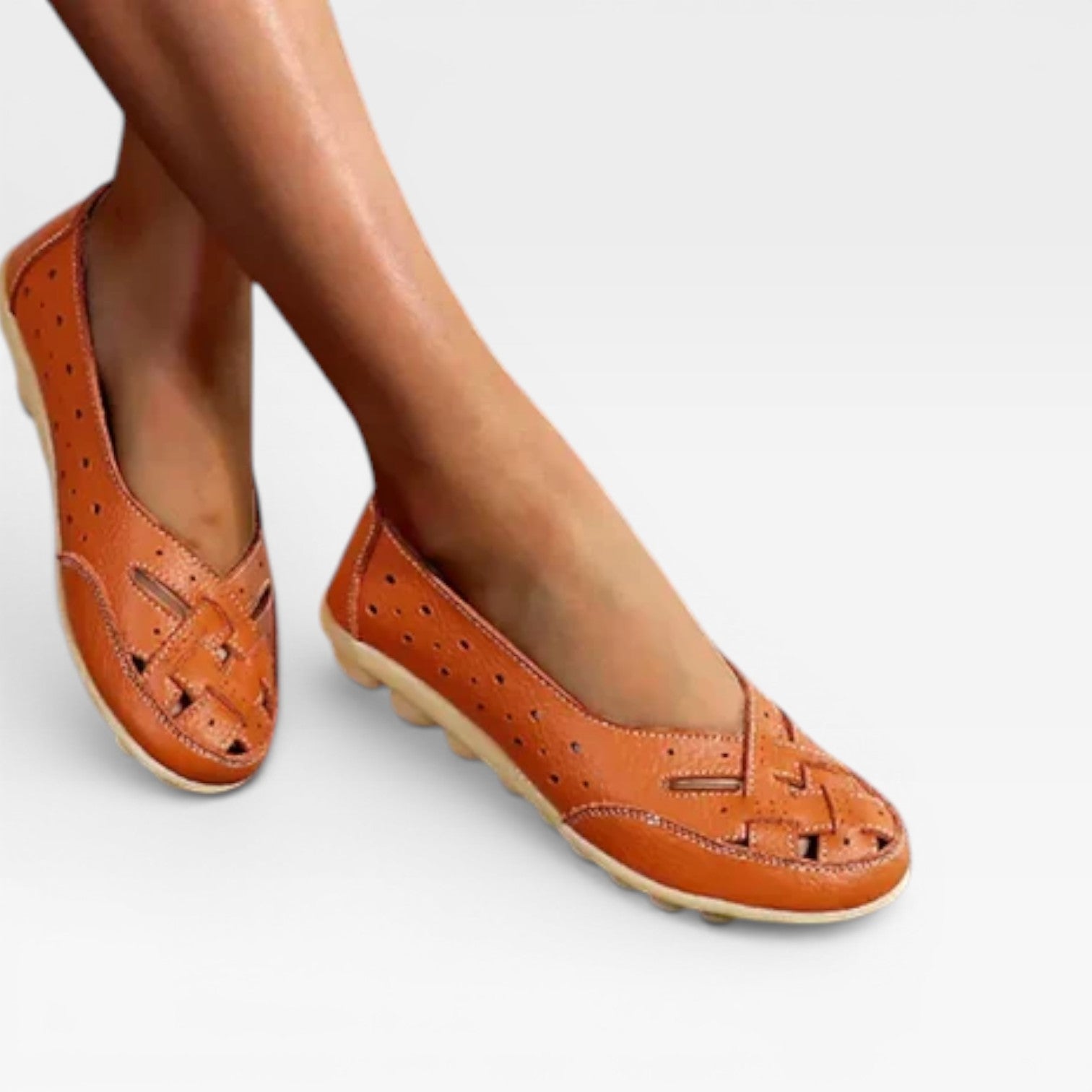 Women’s Breathable Slip-On Loafers – Lightweight Comfort Walking Flats