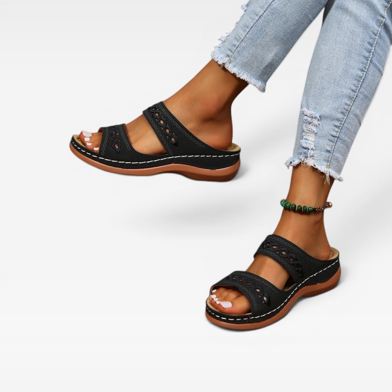Women’s Slide Sandals – Comfortable Summer Wedge Sandals