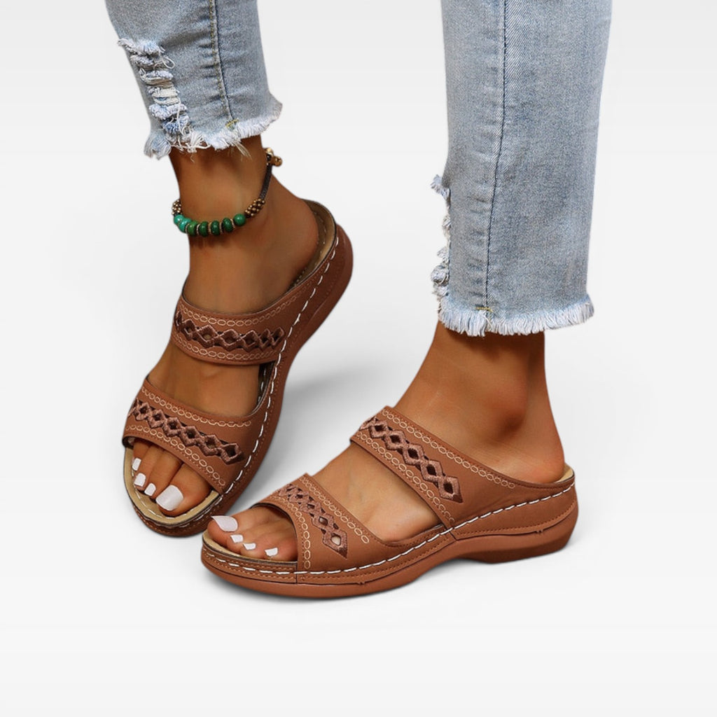 Women’s Slide Sandals – Comfortable Summer Wedge Sandals