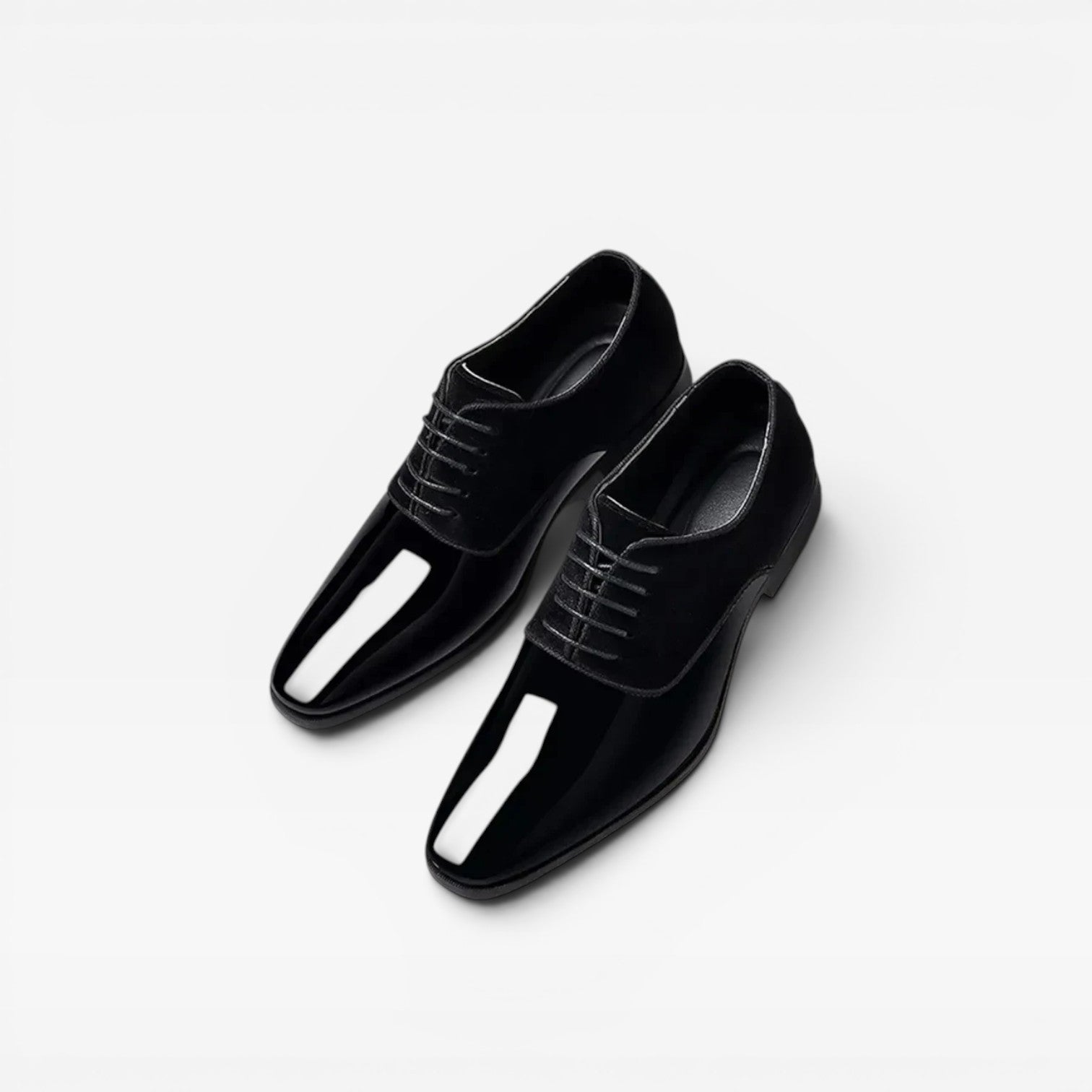 Men's Oxford Dress Shoes – Classic Lace Up Contrast Finish Shoes for Special Occasions