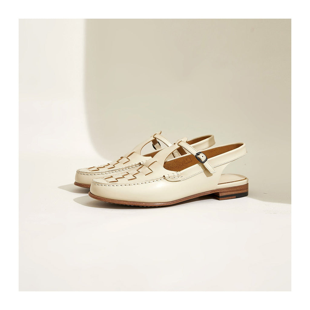 Women’s Leather Slingback Sandals – Comfortable Summer Style