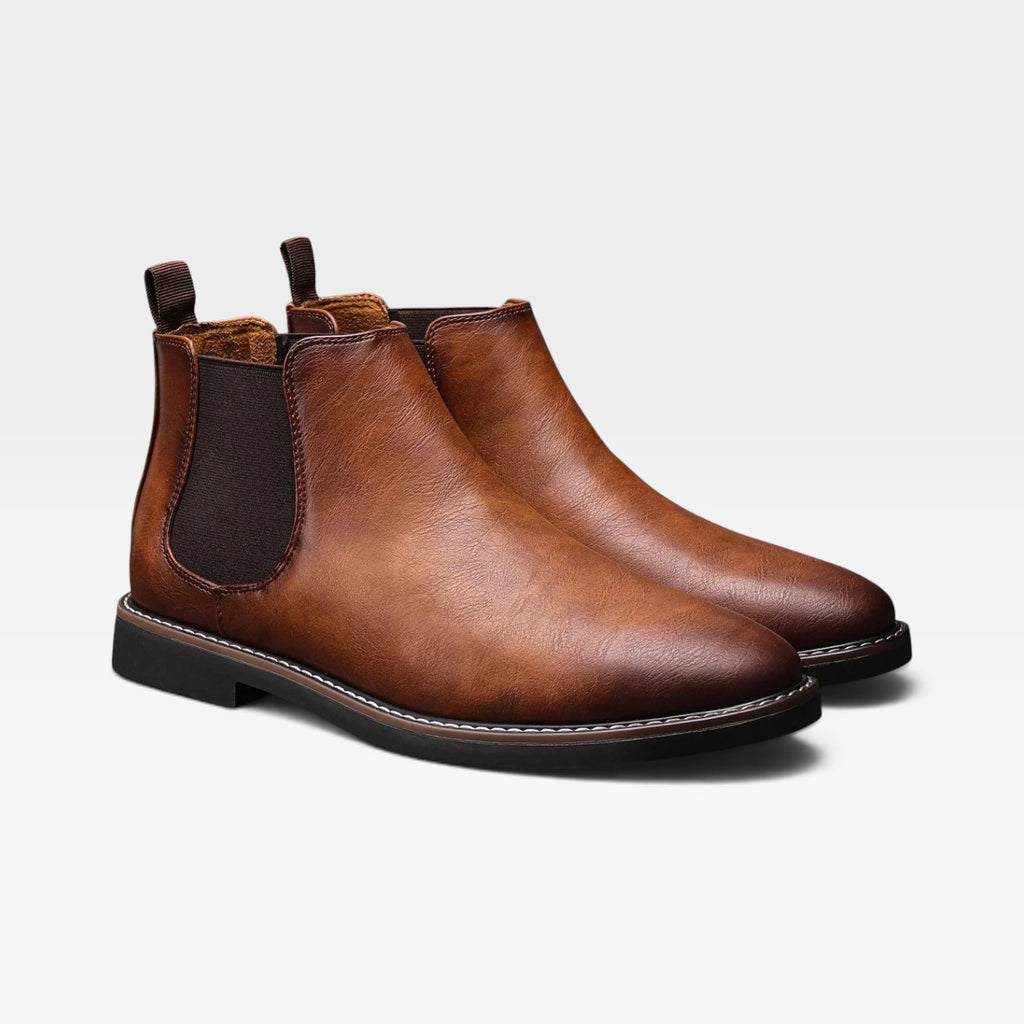 Men's Leather Chelsea Boots
