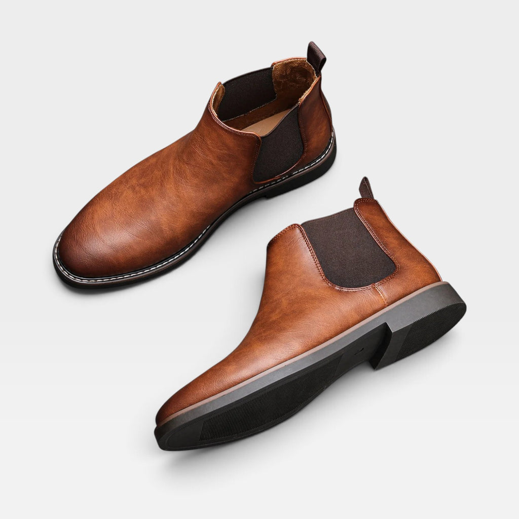 Men's Leather Chelsea Boots