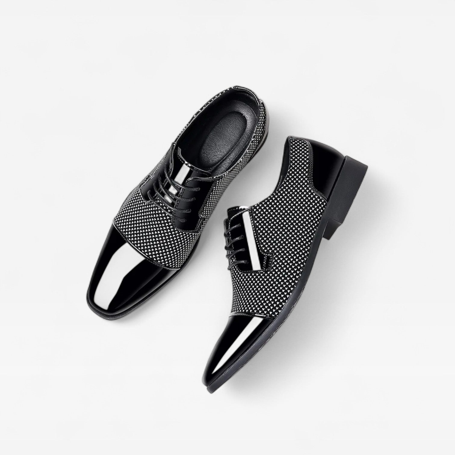 Men’s Dress Shoes – Formal Oxford Lace-Up Wedding Shoes