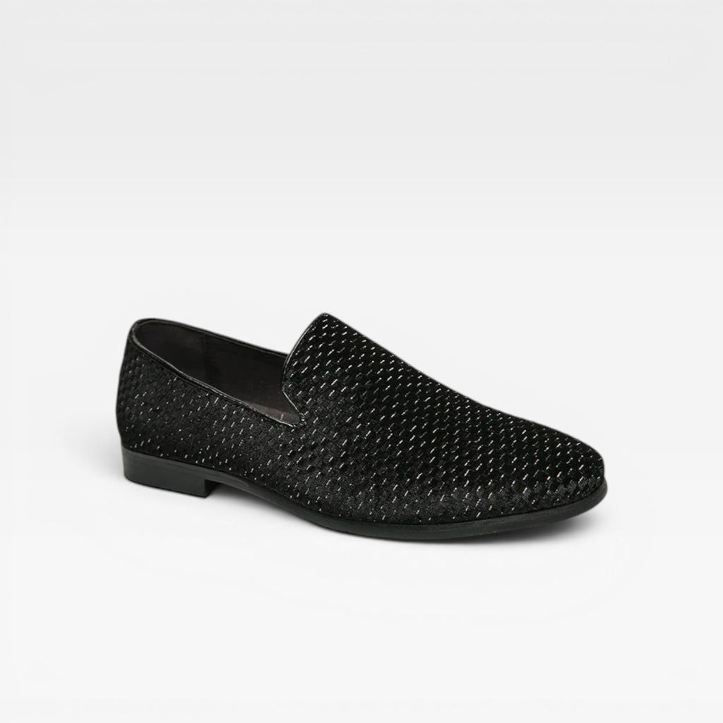 Mocassins en velours pour hommes – Chaussures élégantes à enfiler formelles et chics