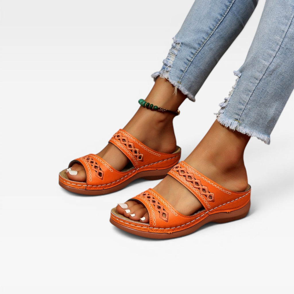 Women’s Slide Sandals – Comfortable Summer Wedge Sandals