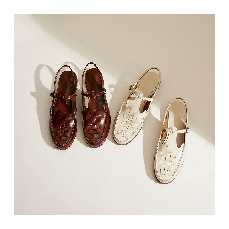 Women’s Leather Slingback Sandals – Comfortable Summer Style