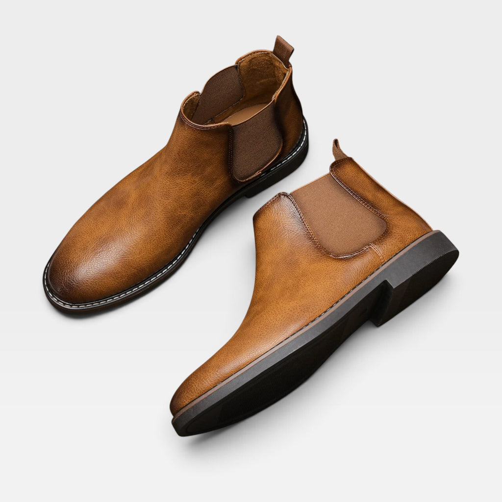 Men's Leather Chelsea Boots