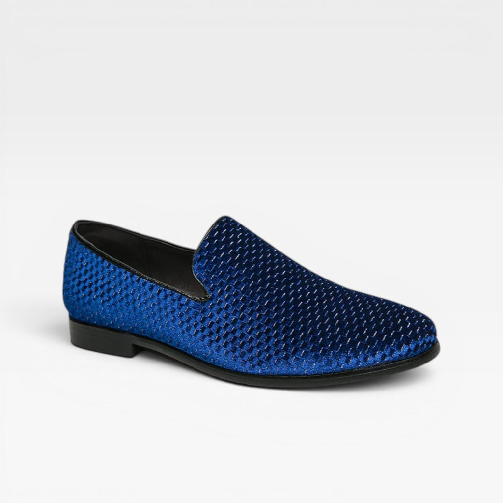 Mocassins en velours pour hommes – Chaussures élégantes à enfiler formelles et chics