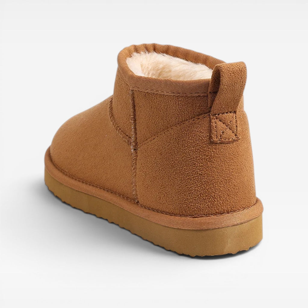 Women's Suede Ankle Boots – Low Cut Cozy Winter Booties