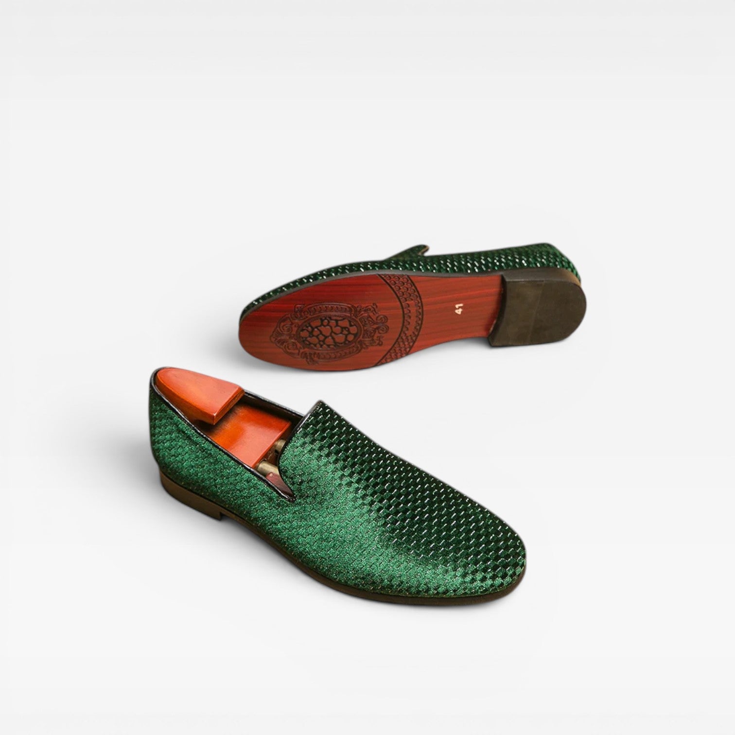 Mocassins en velours pour hommes – Chaussures élégantes à enfiler formelles et chics