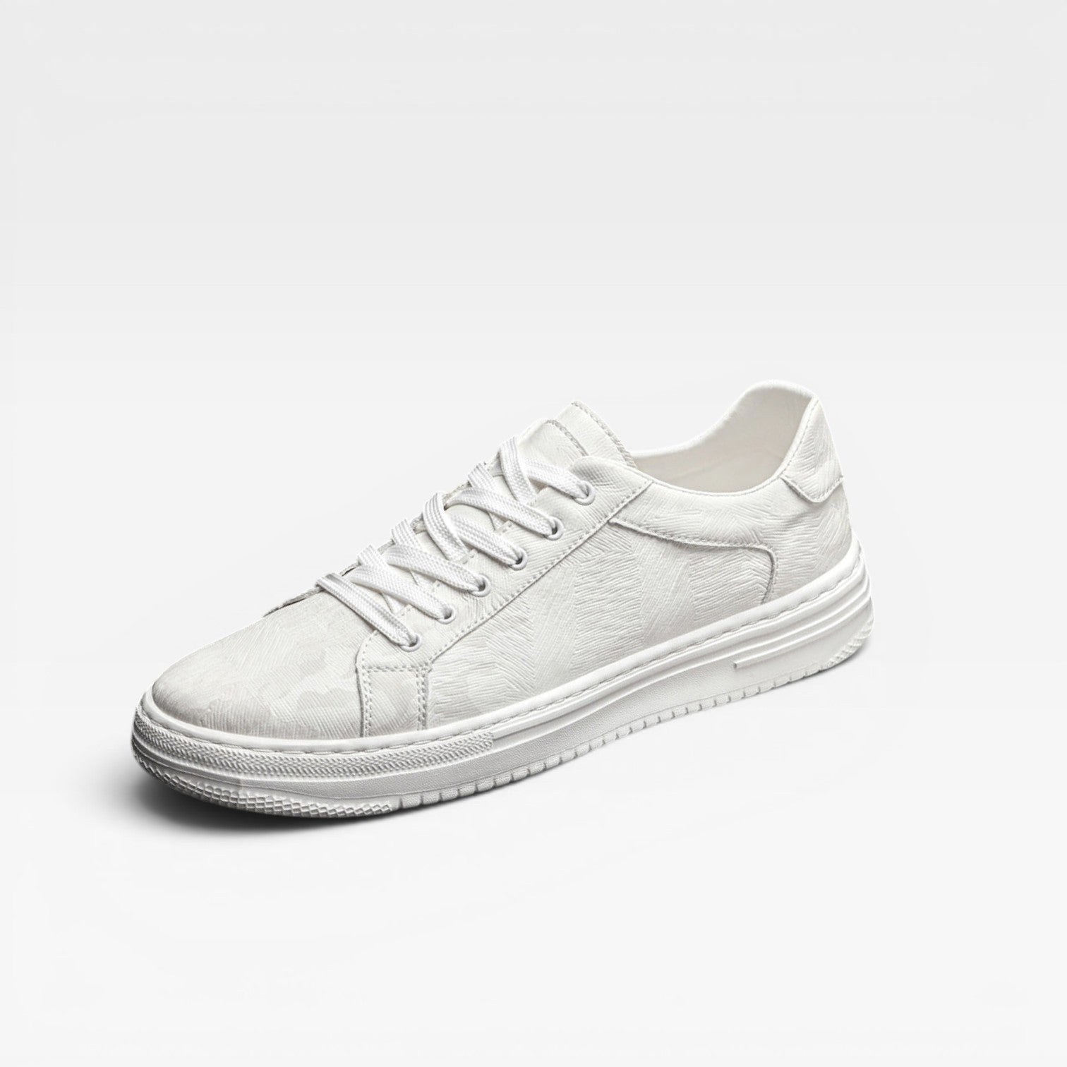 Baskets en cuir pour hommes – Baskets classiques à lacets décontractées et élégantes pour tous les jours