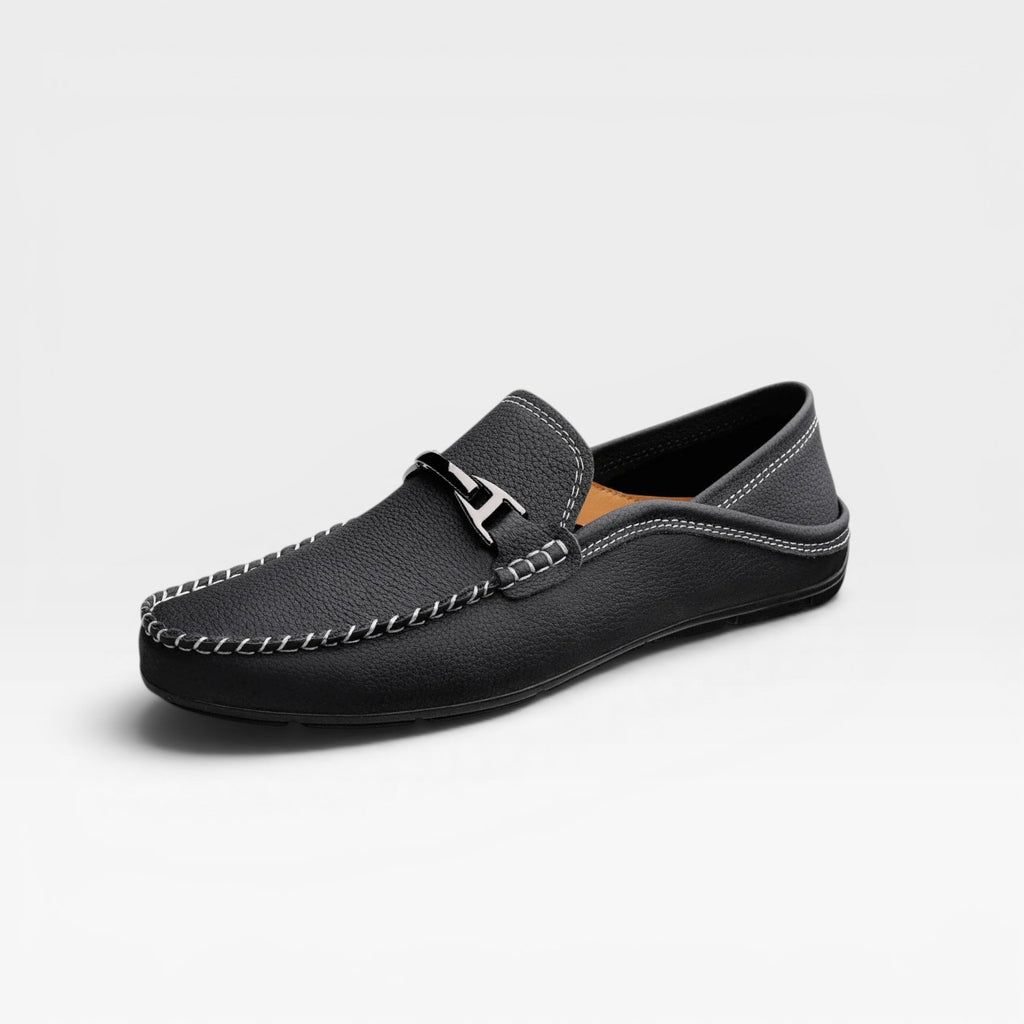Mocassins en cuir souple pour hommes – Chaussures classiques, faciles à enfiler et raffinées pour tous les jours