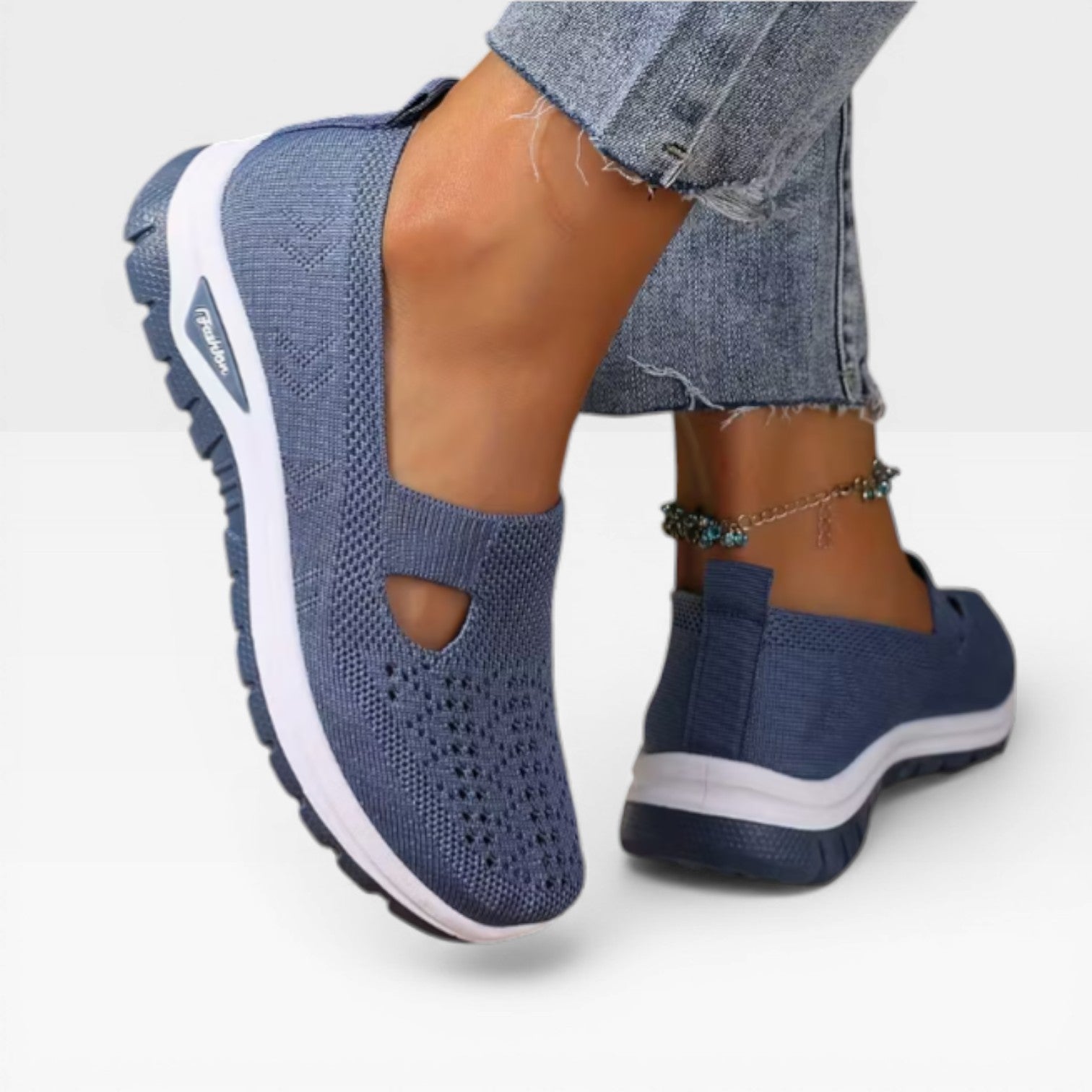 Women’s Breathable Slip-On Sneakers for Walking