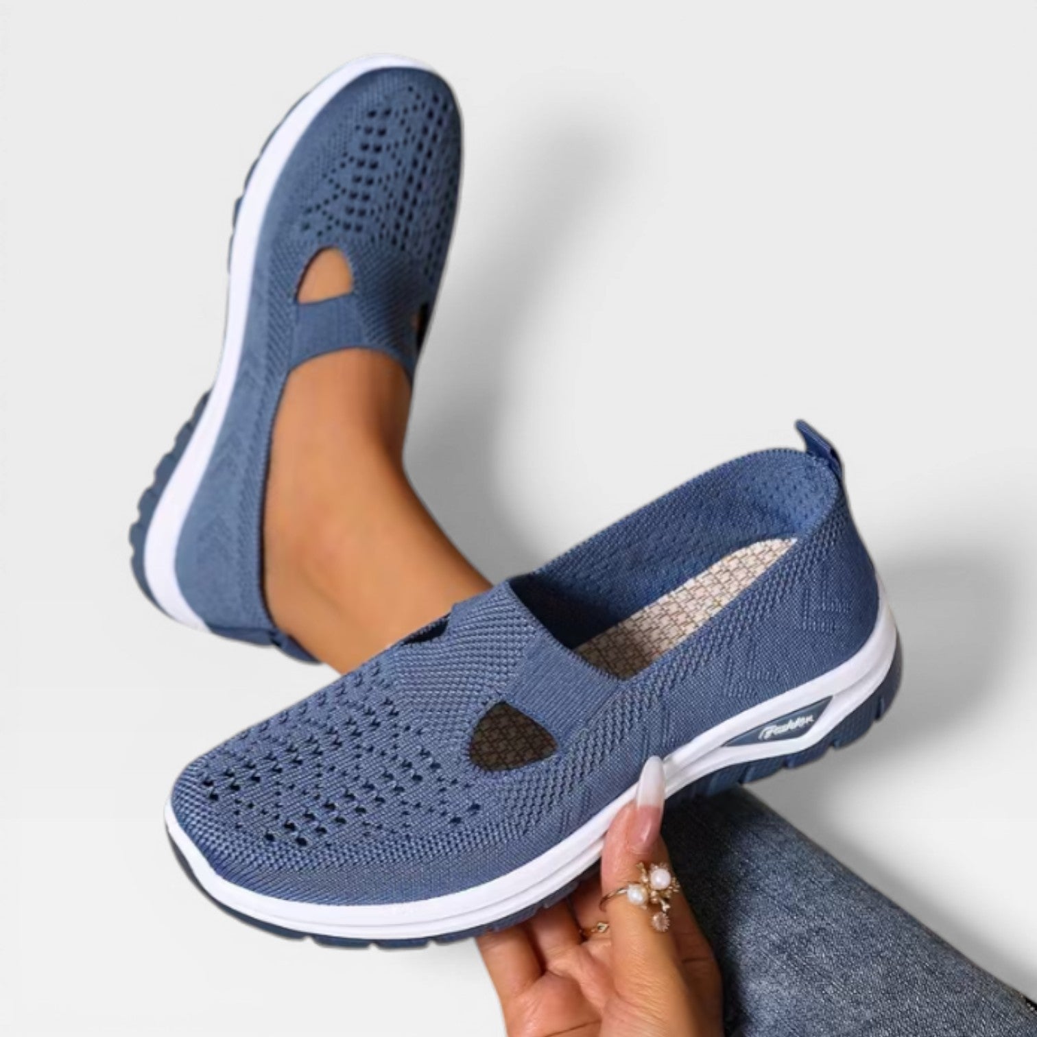 Women’s Breathable Slip-On Sneakers for Walking