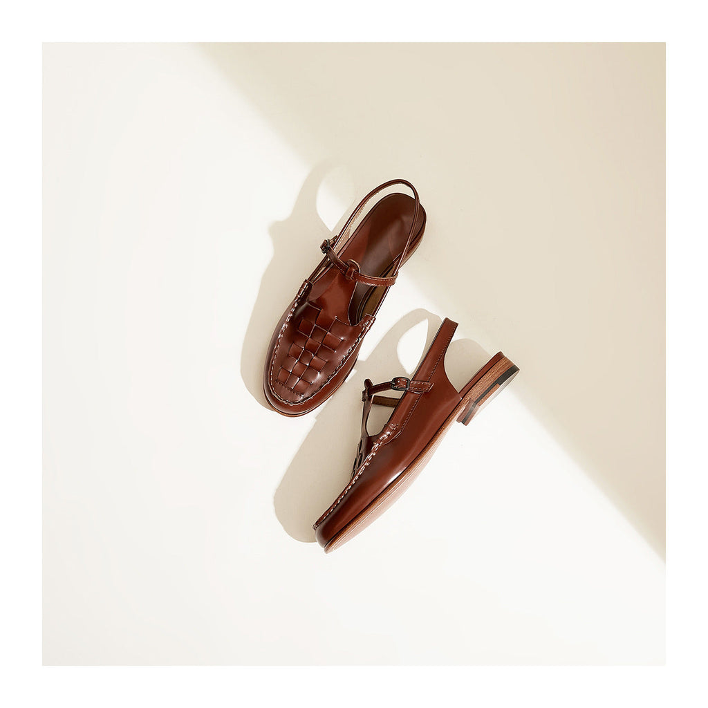 Women’s Leather Slingback Sandals – Comfortable Summer Style
