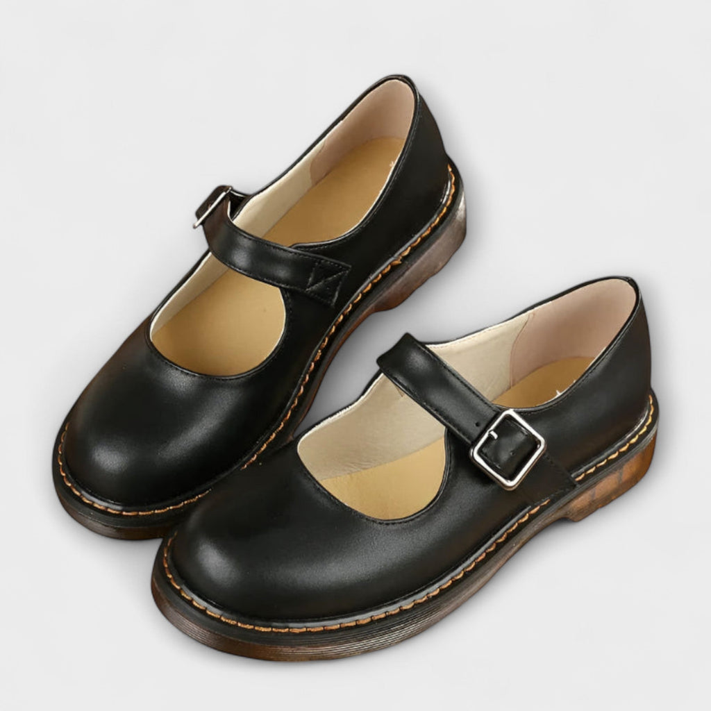 Women’s Classic Mary Jane Shoes with Strap Closure