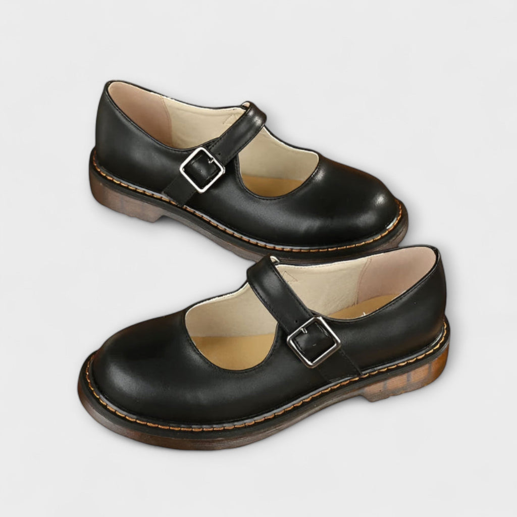 Women’s Classic Mary Jane Shoes with Strap Closure