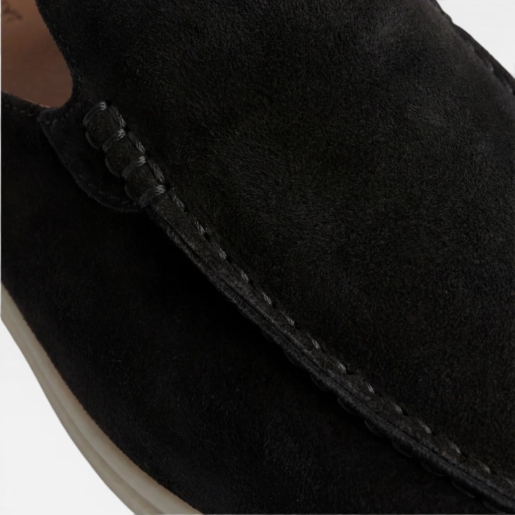 Men's Suede Mules – Backless Slip On Loafers Smart Casual Slides