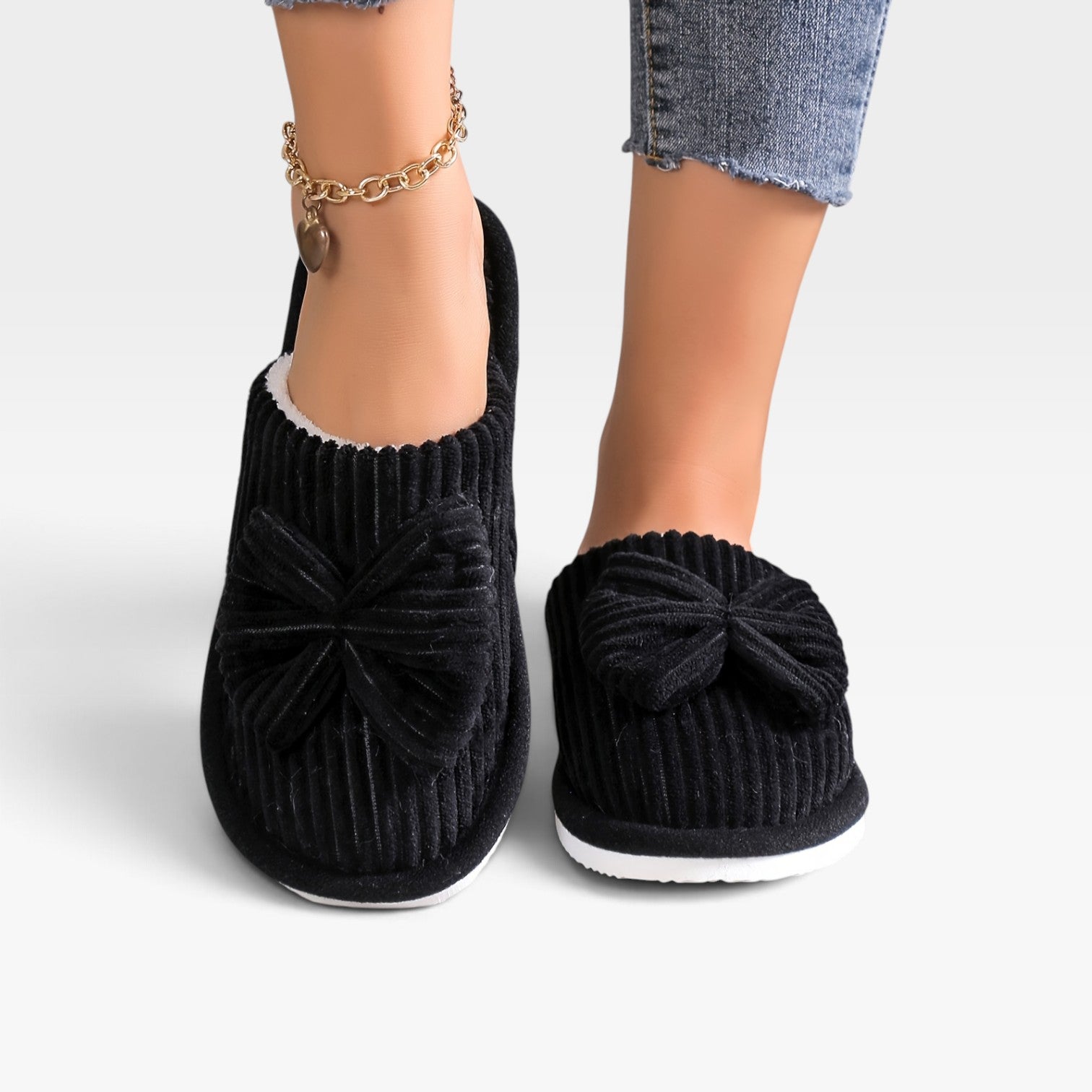 Women's Fleece Lined Slippers – Cozy Cushioned Slip On House Shoes