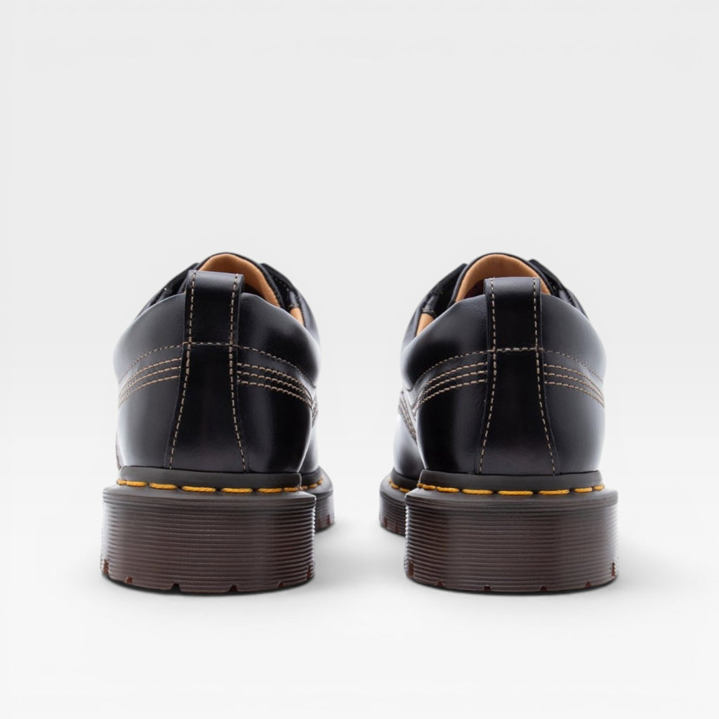 Unisex Genuine Cowhide Lace Up Shoes – Classic Leather Derby Shoes