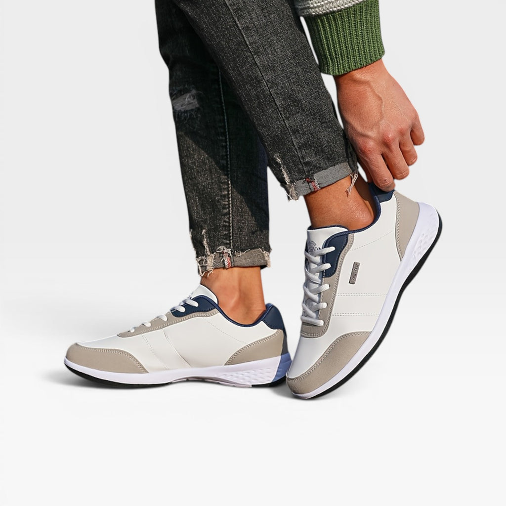 Men's Lightweight Trainers – Comfortable Lace Up Walking Sneakers