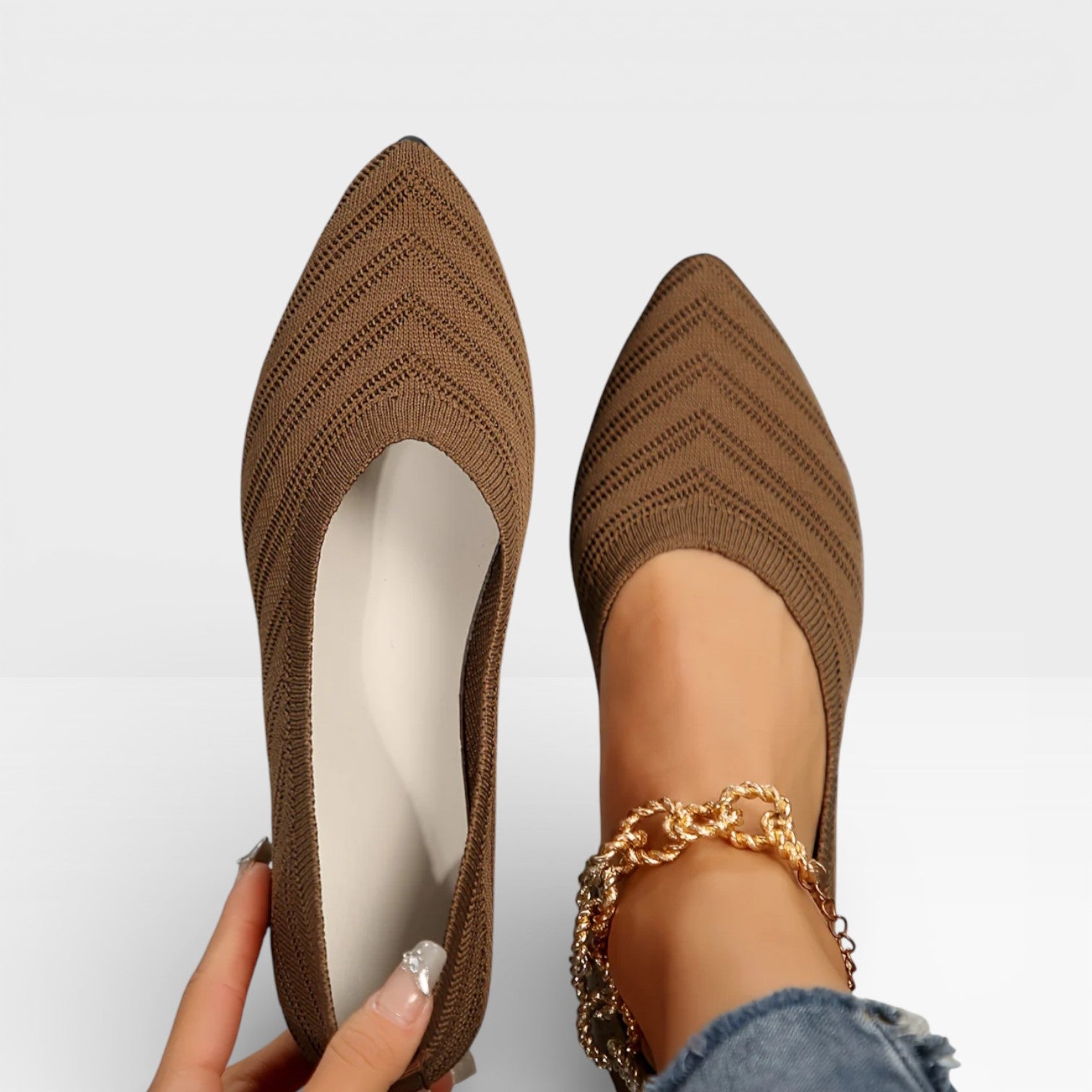 Women’s Comfortable Pointed Toe Ballet Flats