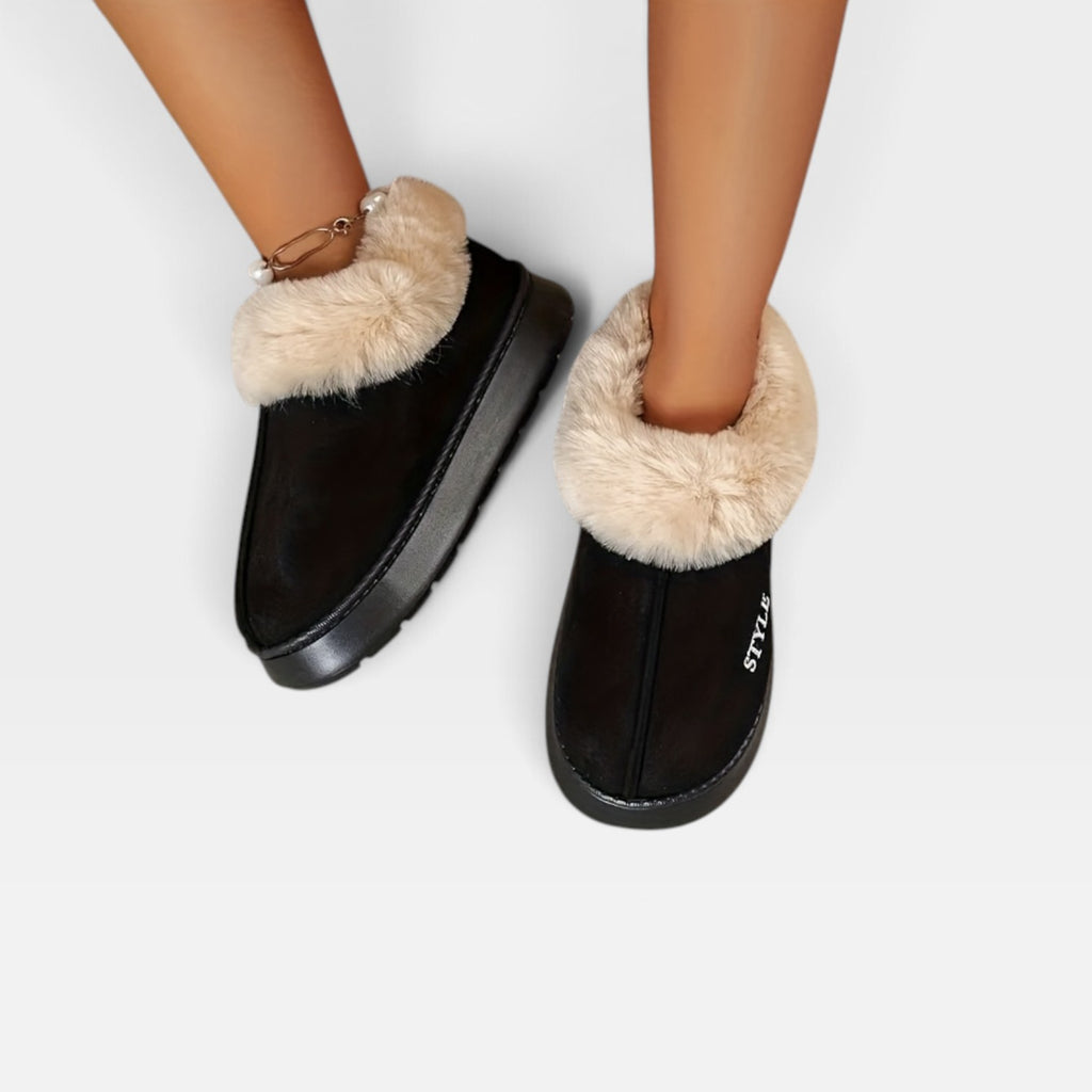 Women's Warm Suede Fur Lined Boots