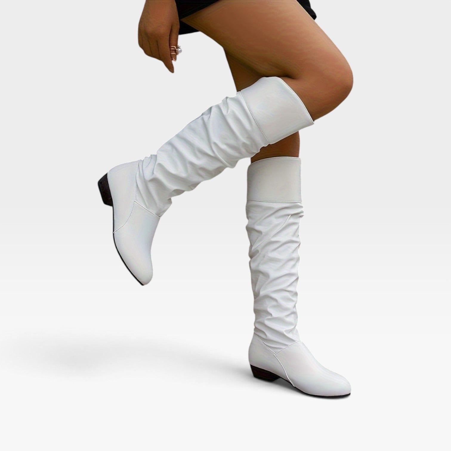 Bottes souples montantes jusqu’aux genoux pour femme