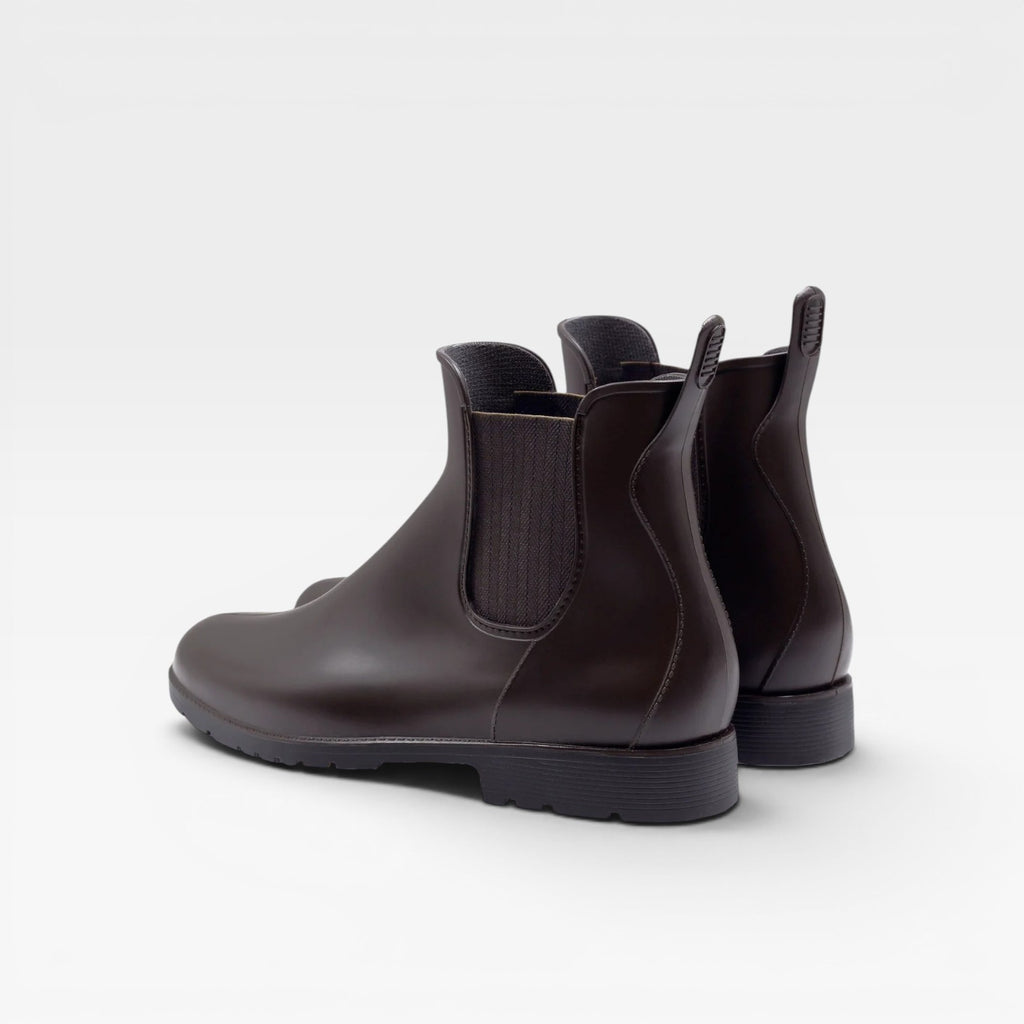 Bottes de pluie Chelsea pour femmes – Bottines élégantes, imperméables et faciles à enfiler