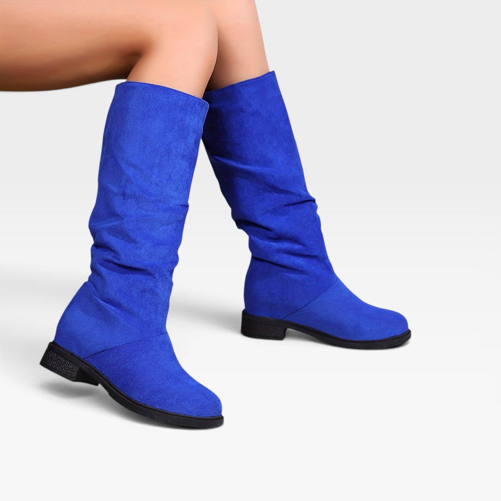 Women's Slouchy Suede Knee High Boots