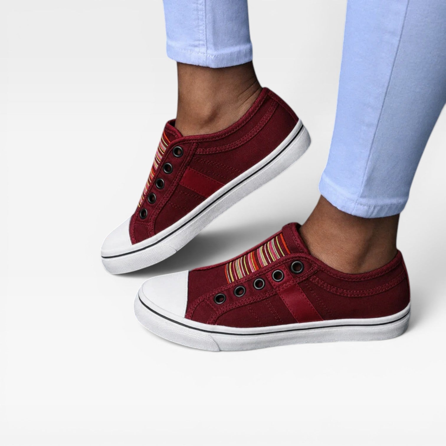 Women's Slip On Trainers – Comfortable Closed Toe Everyday Sneakers