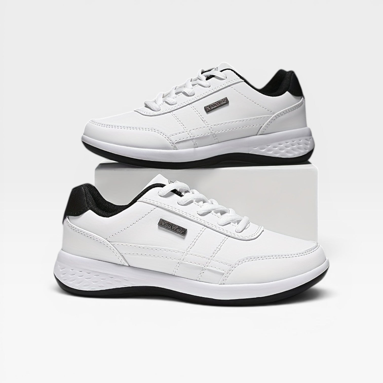 Men's Lightweight Trainers – Comfortable Lace Up Walking Sneakers