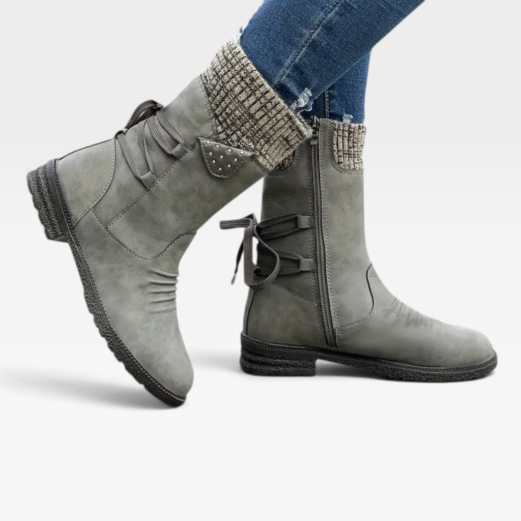 Bottes d’hiver pour femme doublées en polaire
